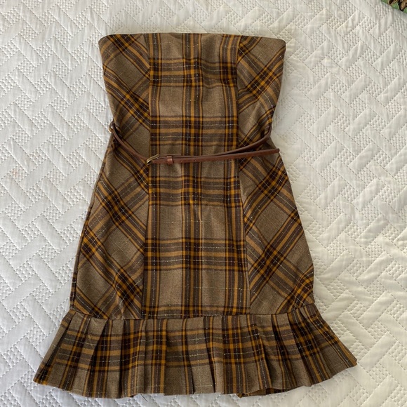 Plaid Dress - Picture 1 of 3